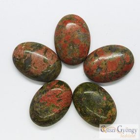 Unakite - 1 pcs. - 25x18 mm