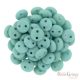 Turquoise - 30 pc. - 2Holes Lentil Beads (63130)