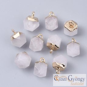 Kvarc függő, 12 mm, 1 db