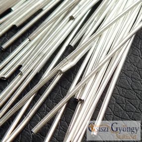 Francia drót - 1 szál - ezüst színű, 1,8 mm (kb. 30 cm)