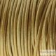 Gold - 0.5 meter - leather cord, 1 mm