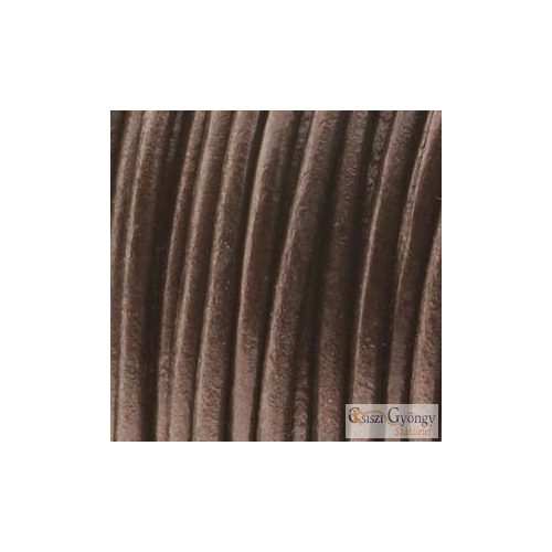 Brown - 0.5 meter - 1 mm leather cord