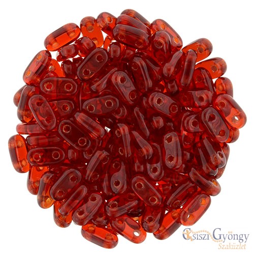 Siam Ruby - 5 g - Bar beads 2x6 mm (90080)