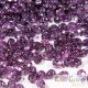 Crystal Amethyst Metallic - 50 db - 3 mm csiszolt gyöngy