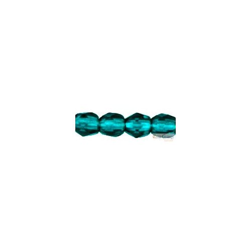 Dark Emerald - 50 pc. - Fire-polished Beads 3 mm (50740)