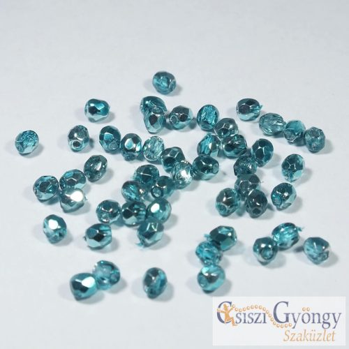 Crystal Marine Metallic Ice - 50 db - 3 mm csiszolt gyöngy