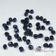 Metallic Dark Blue - 50 db - 3 mm csiszolt gyöngy