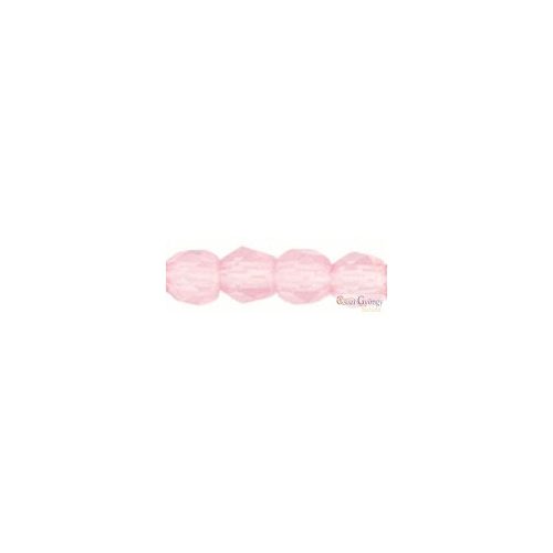 Milky Pink - 50 pc. - 3 mm Fire-polished Beads (71010)