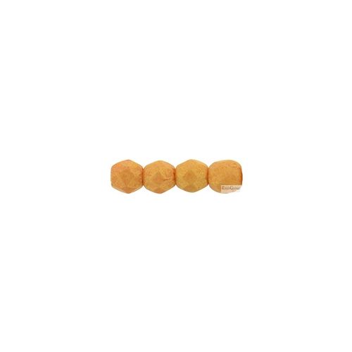 Pacifica Tangerine - 50 db - 3 mm csiszolt gyöngy (S1004WH)
