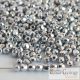 Silver  - 50 db - csiszolt gyöngy 3 mm (27000CR)