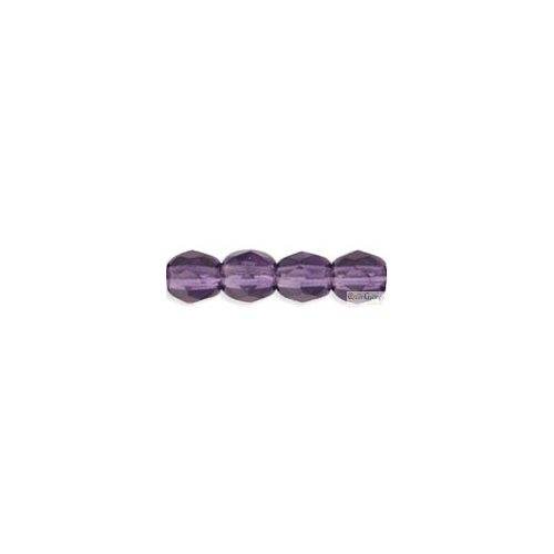 Tanzanite - 50 pc. -  Fire-polished Beads 3 mm (20510)