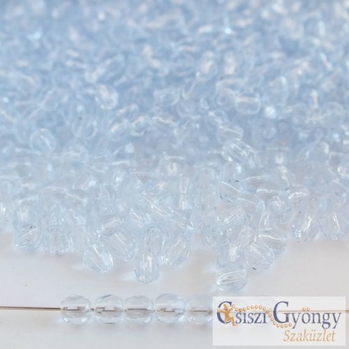 Light Sapphire - 50 pc. -  Fire-polished Beads 3 mm (30010)