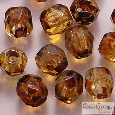 Crystal Picasso - 50 db - csiszolt gyöngy 3 mm (T00030)