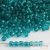 Teal - 50 db - 3 mm csiszolt gyöngy (60230)