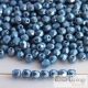 C.T. Sat. Metallic Boy Blue - 50 db - 3 mm csiszolt gyöngy (05A05) 