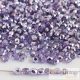 Coated Silver Violet - 50 pc. - 3 mm Fire-polish Beads (K2208CR)