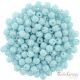Powdery-Pastel Turquoise - 50 db - 3 mm csiszolt gyöngy (29313AL)