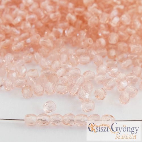 Rosaline - 50 db - 3 mm csiszolt gyöngy (70100)