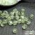 Peridot - 50 db - 3 mm csiszolt gyöngy (50500)