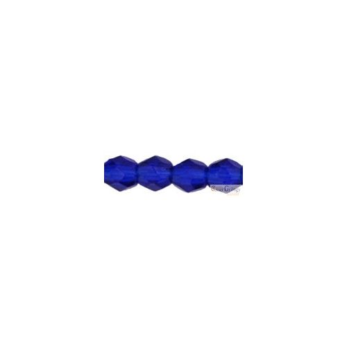 Cobalt - 50 Stück - 3 mm Glasschliffperlen (30090)