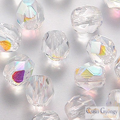 Crystal AB csiszolt gyöngy (X00030)