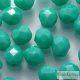 Opaque Turquoise - 40 pc. - 4 mm fire-polished beads (63130)