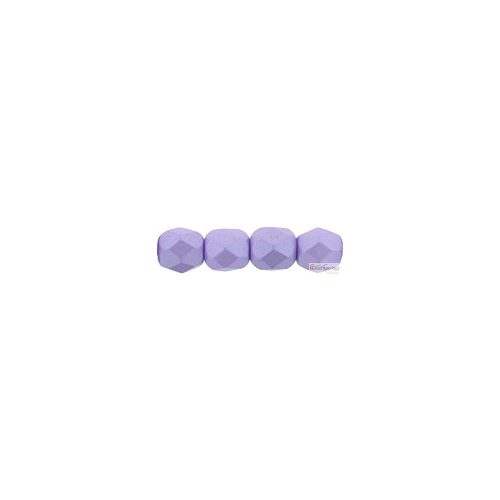 Powder Pastel Purple - 40 pcs - 4 mm Fire-polished Beads (29308AL)