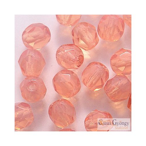 Milky Pink - 40 pc. - Fire-polished Beads 4 mm (71010)