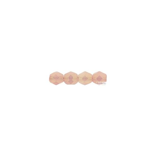 Sueded Gold Milky Pink - 40 db - 4 mm csiszolt gyöngy (S6C71010)