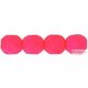 Neon Pink - 20 pc. - 6 mm Fire-polished beads (25123AL)