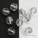Silver Lined Crystal - 20 pcs. - 6 mm Firepolished Beads