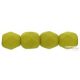 Lemongrass - 20 db - csiszolt gyöngy 6 mm (29535AL)