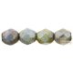 Luster Opaque Green - 20 pcs - 6 mm Fire-polished Beads (LN02010)