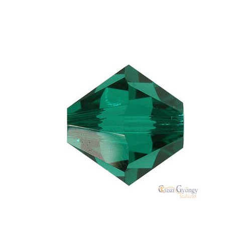 Emerald Preciosa Bikon 4 mm - 1 db