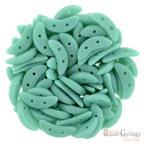 Turquoise - 20 db - Crescent beads (63130)
