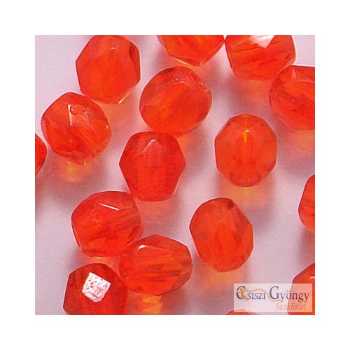 Hyacinth - 40 pc. - Fire-polished Beads 4 mm (90060)