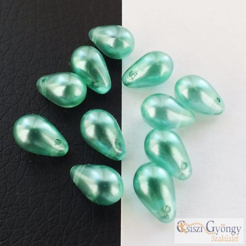 Pearl Shine SeaFoam - 1 db - 6x9 mm csepp