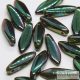 Emerald Apricot Medium - 10 pcs. - 5x16 mm Dagger Beads