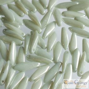 Luster Sour Apple - 10 pcs. - 5x16 mm Dagger beads (14457) 