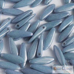   Luster Baby Blue - 10 pc. - Dagger Beads, size: 5x16 mm (14464)