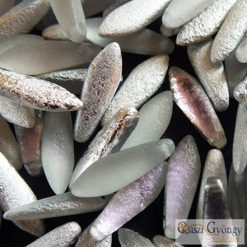 Etched Freeze - 10 pc. - 5x16 mm Dagger beads (26586)