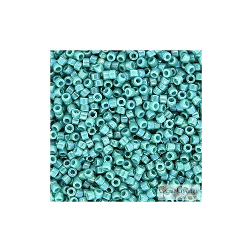 0166 - Opaque Turquoise AB - 5 g - 11/0 Miyuki Delica Perlen