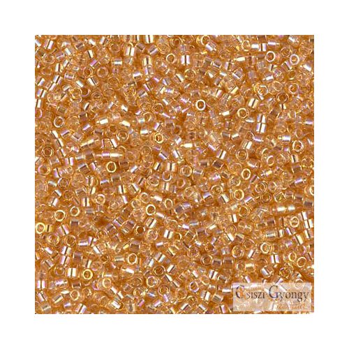 0100 - Transparent Amber AB - 5 g - 11/0 Delica gyöngy