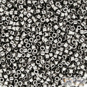 0021 - Nickel Plated - 5 g - 11/0 Miyuki Delica gyöngy