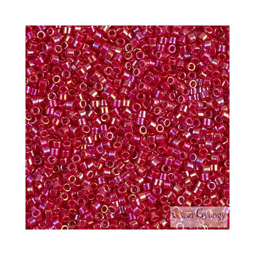 0162 - Opaque Red AB - 5 g - 11/0 delica gyöngy