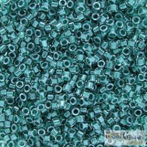   0918 - Sparkling Teal Lined Crystal - 5 g - 11/0 Delica gyöngy
