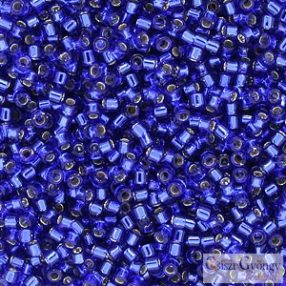 0047 - Silver Lined Sapphire - 5 g - 11/0 delica