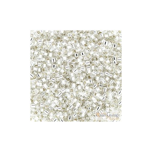 0041 - Silver Lined Crystal - 5 g - 11/0 Miyuki Delica gyöngy
