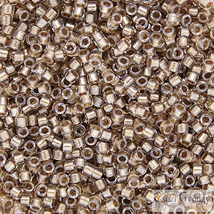 0907 - Sparkling Beige Lined Crystal - 5 g - 11/0 delica beads