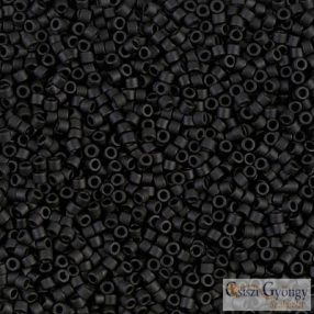 0310 - Matte Black Miyuki Delica 11/0, 5 gramm